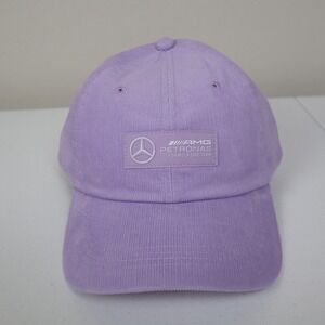 Mercedes AMG Petronas F1 Team Retro Cord Dad Hat Cap Purple Licensed NWT
